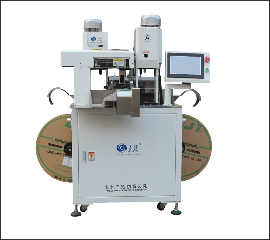 【全自動(dòng)雙頭壓著機(jī)】全自動(dòng)，您只需動(dòng)動(dòng)手指